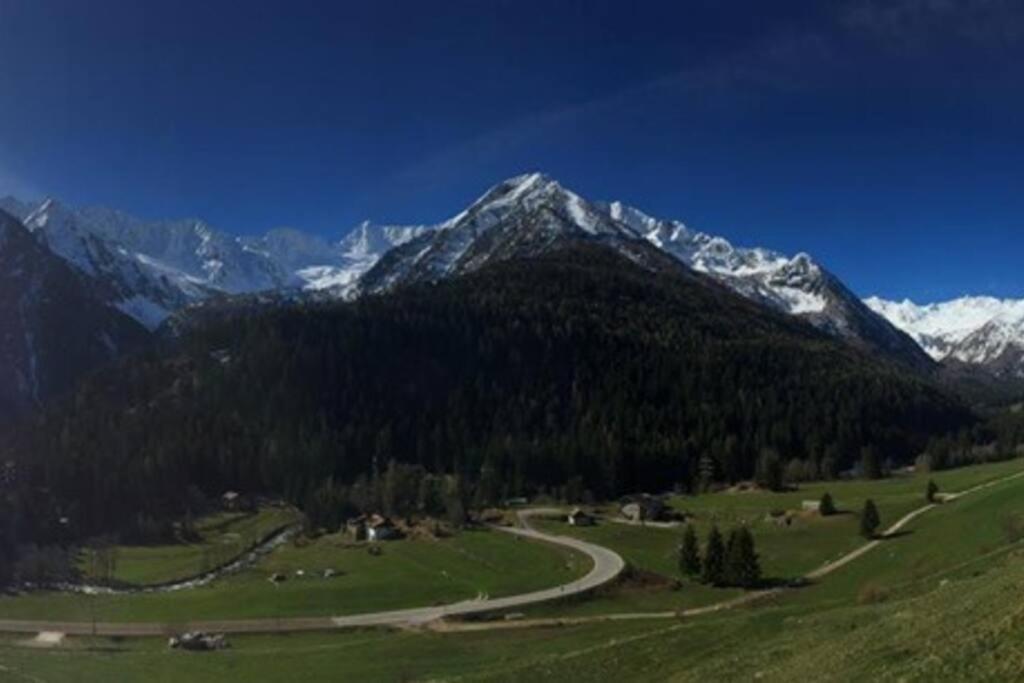 Chalet Rustico Bertolini Per Gruppi! Villa Vermiglio Esterno foto