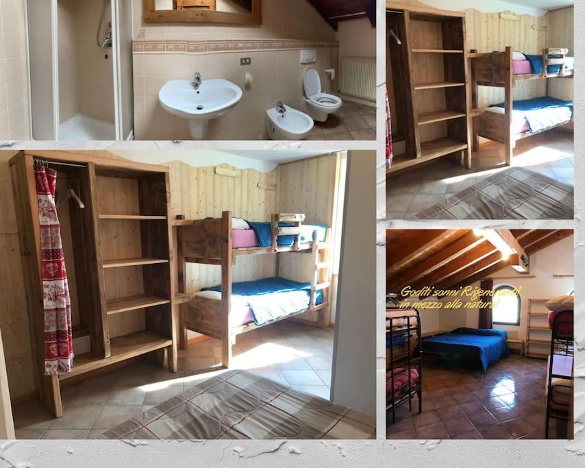 Chalet Rustico Bertolini Per Gruppi! Villa Vermiglio Esterno foto