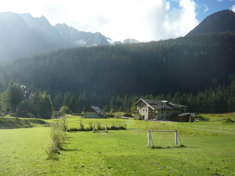 Chalet Rustico Bertolini Per Gruppi! Villa Vermiglio Esterno foto