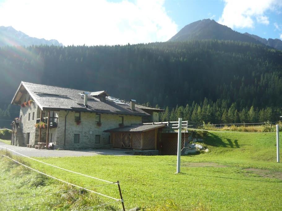 Chalet Rustico Bertolini Per Gruppi! Villa Vermiglio Esterno foto