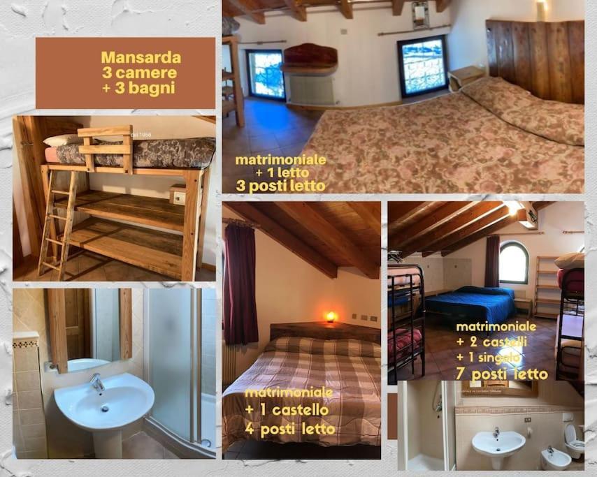 Chalet Rustico Bertolini Per Gruppi! Villa Vermiglio Esterno foto