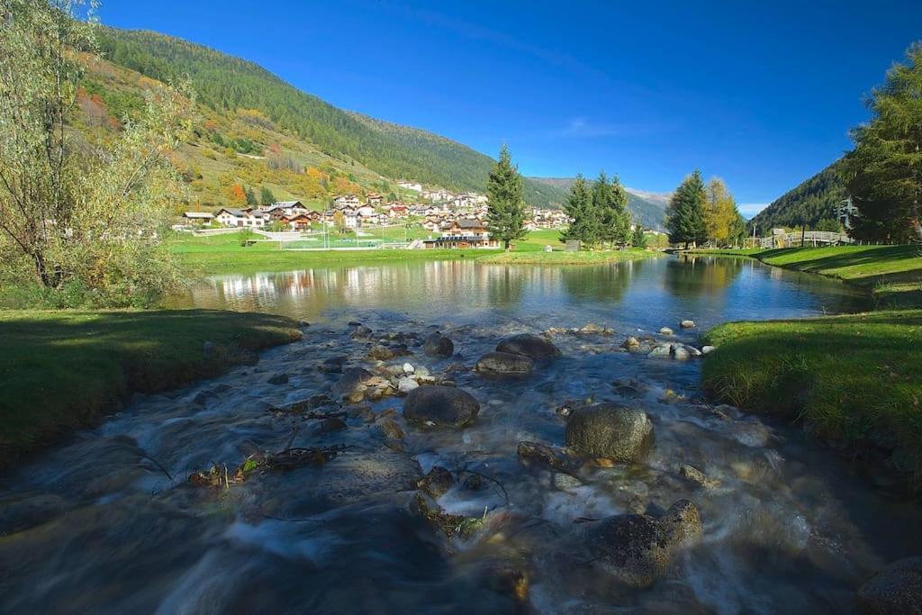 Chalet Rustico Bertolini Per Gruppi! Villa Vermiglio Esterno foto